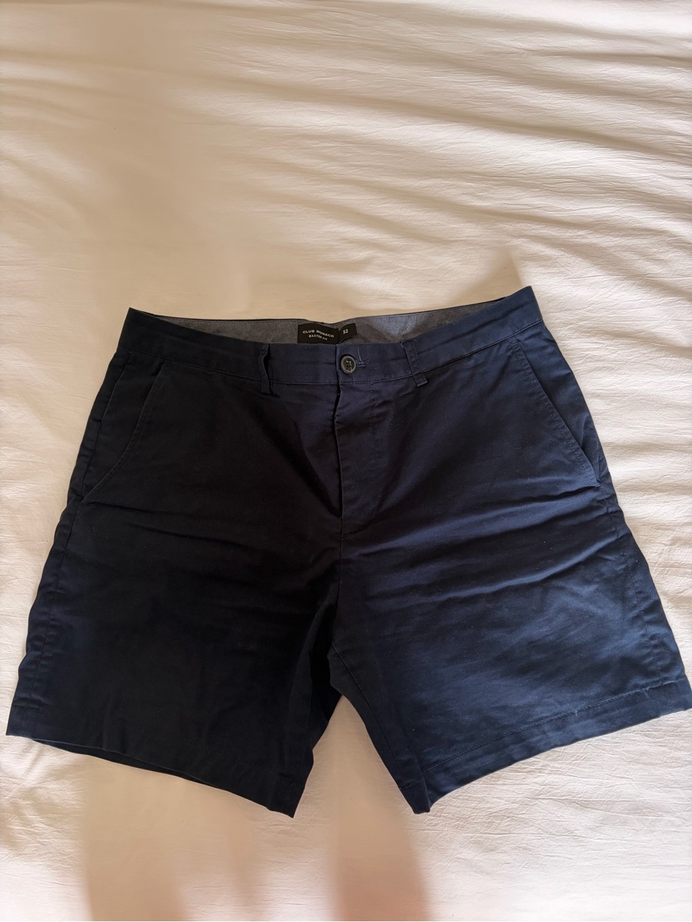 Club Monaco Navy Blue Shorts Size 32 7” Inseam